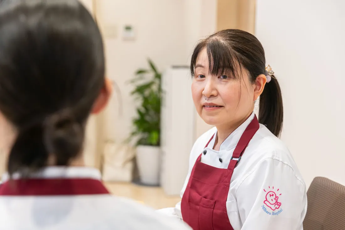 管理栄養士の仕事風景