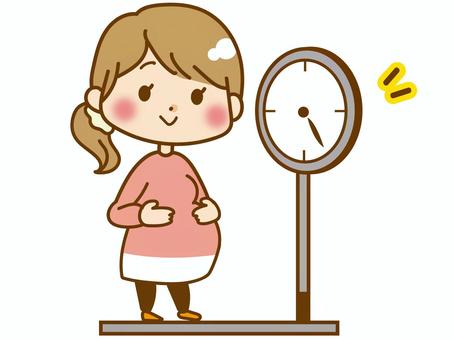体重測定
